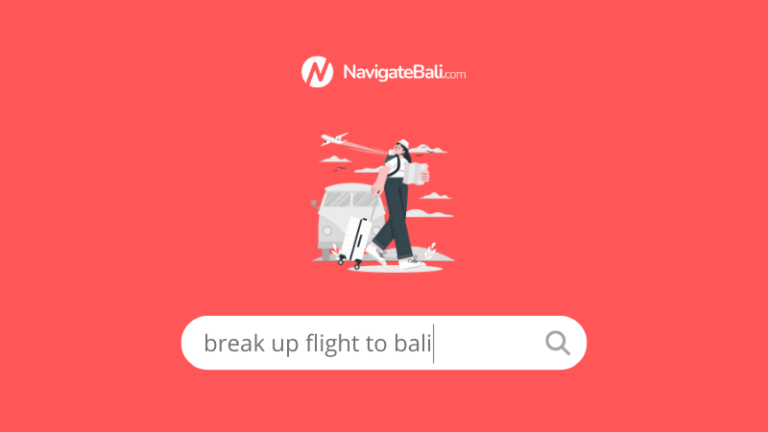 how to break up flight to bali